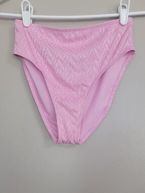 Salt + Cove Pink Patterned Bikini Swimsuit Bottoms Size S  NWT
